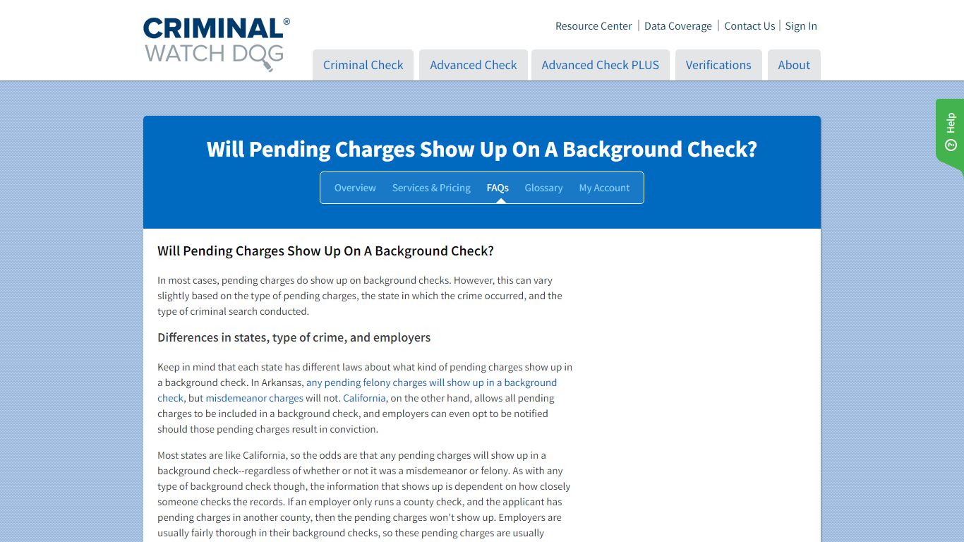 Do Pending Charges Show Up on Background Checks? - CriminalWatchDog